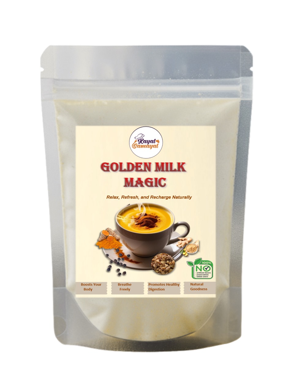 Golden Milk Magic Premium